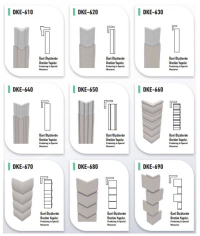 Dekoratif Köşe Elemanları