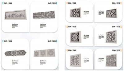 Dekoratif Motif ve Göbekler