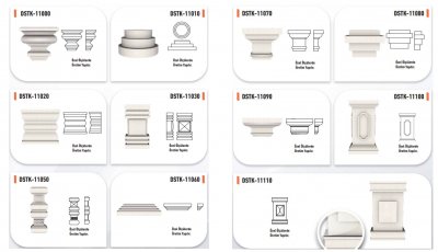 Dekoratif Sütun Kaideleri ve Başlıkları